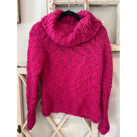Polo Jeans Co. by Ralph Lauren Sweaters - Polo Ralph Lauren size medium pink wool blend cowl neck sweater